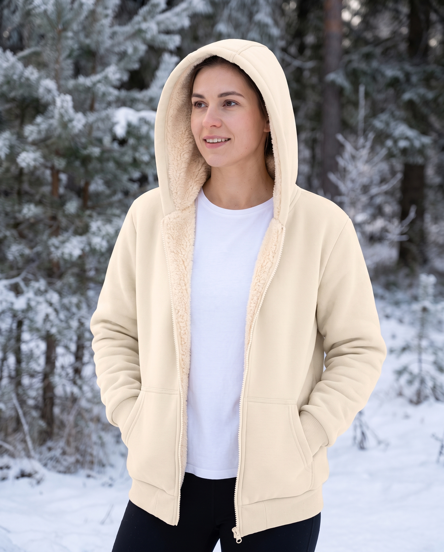 Built with real fleece-lined