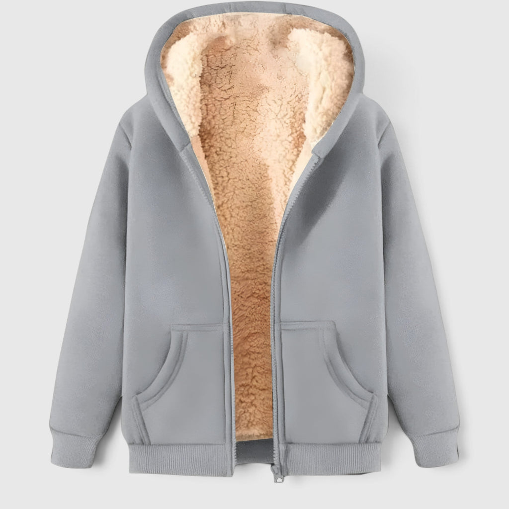 Marcus Fleece Lined Zip Hoodie product detail photo by Mance Wear