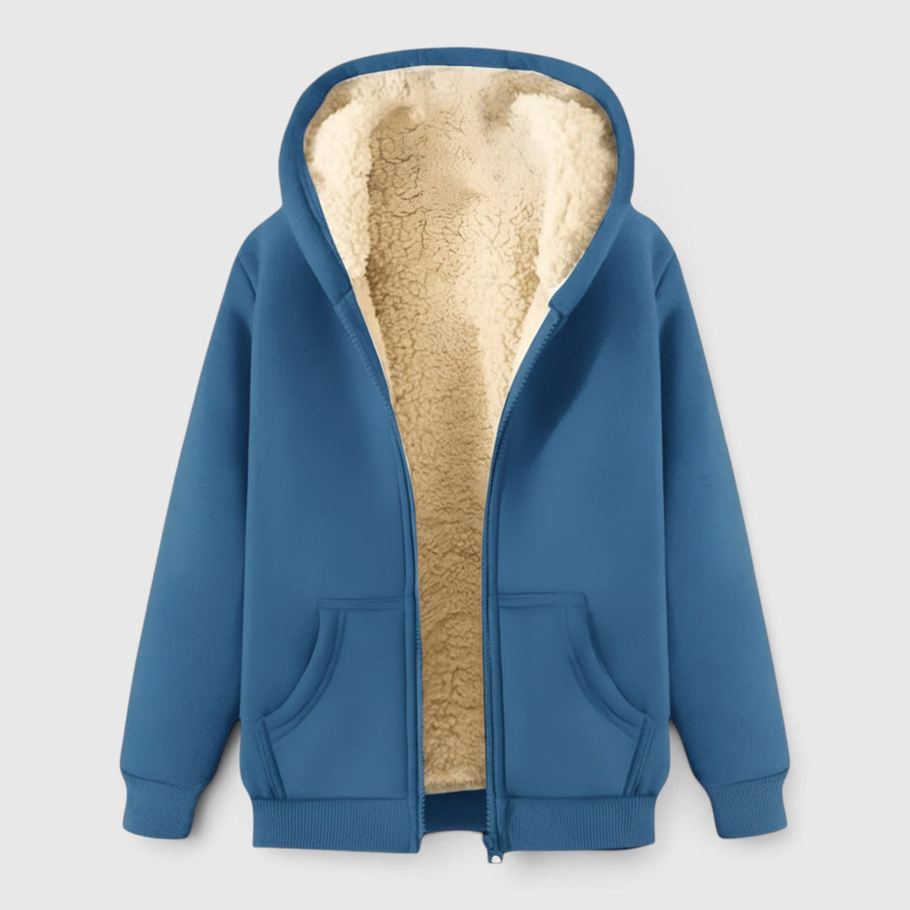 Marcus Fleece Lined Zip Hoodie product detail photo by Mance Wear