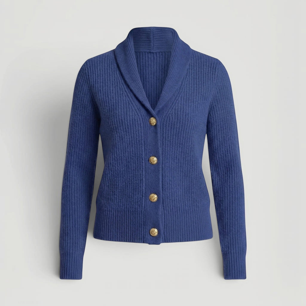 Kate Lapel Neck Knit Cardigan