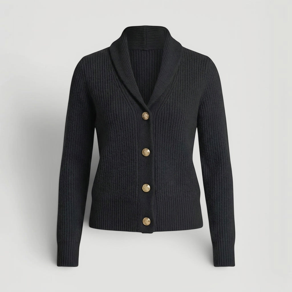 Kate Lapel Neck Knit Cardigan