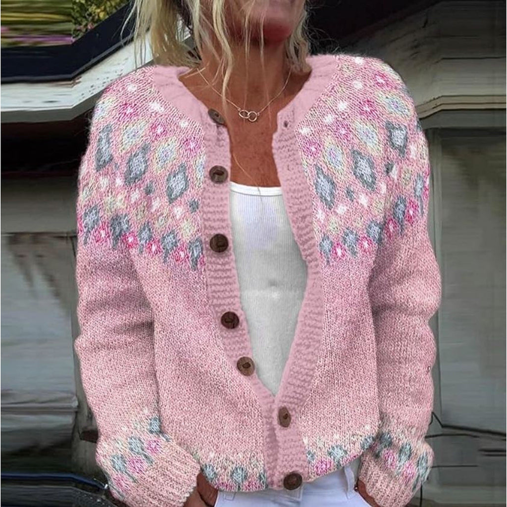 Mira | Pink Comfort Cardigan