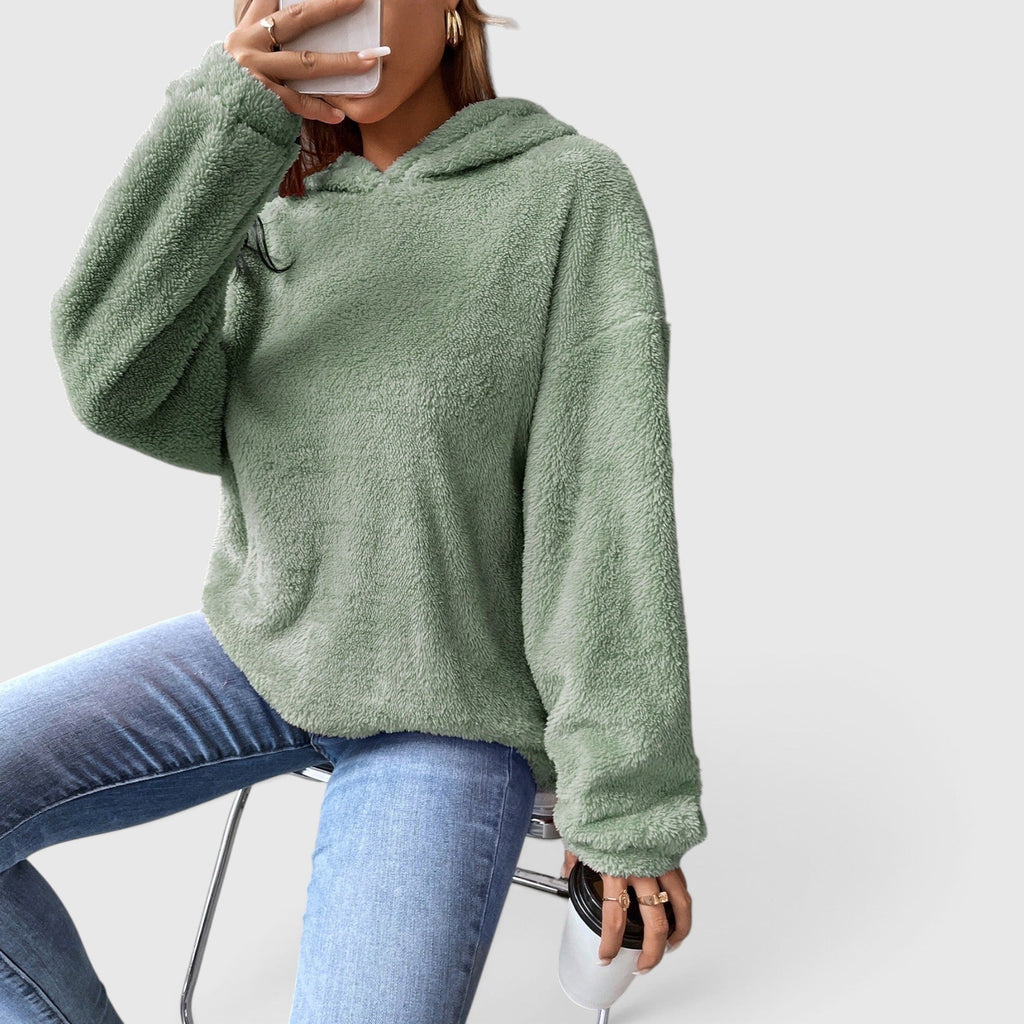 Stella Fleece Pullover Hoodie product detail photo by Mance Wear