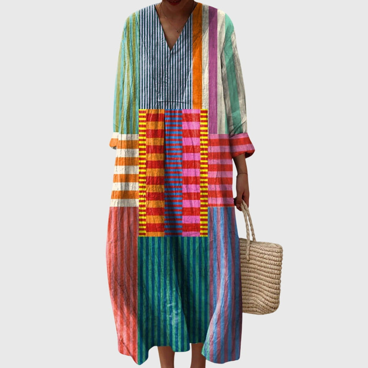 Violet | Geometric Dress