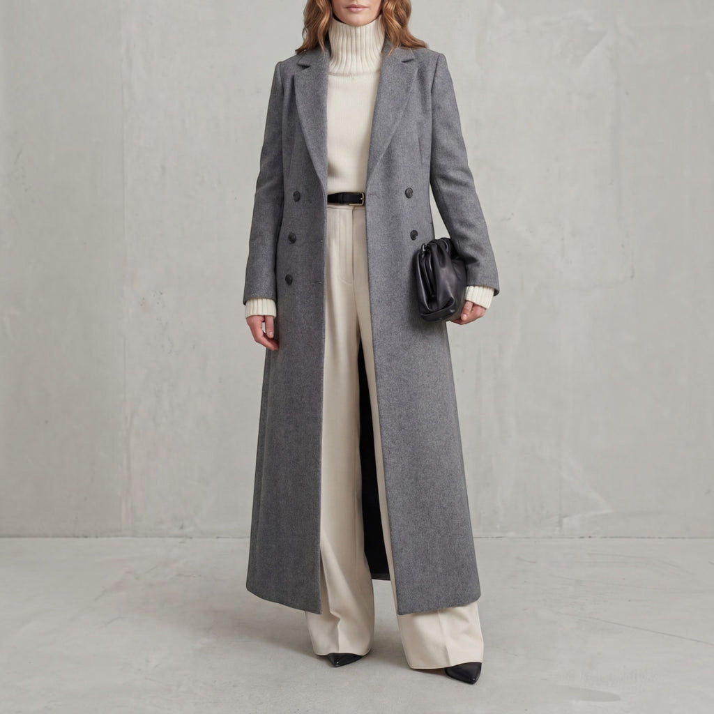 Wendy Wool Trench Coat product detail photo by Mance Wear