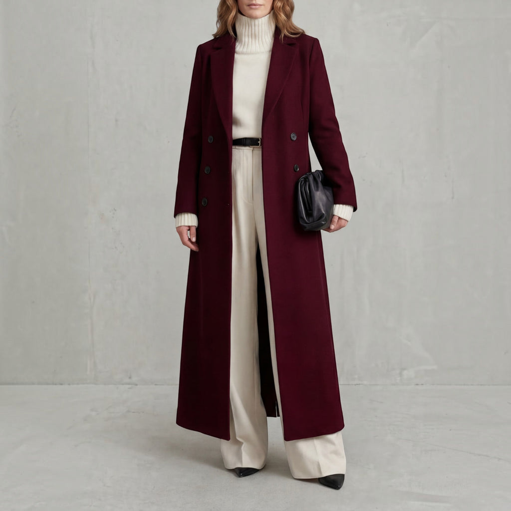 Wendy Wool Trench Coat product detail photo by Mance Wear