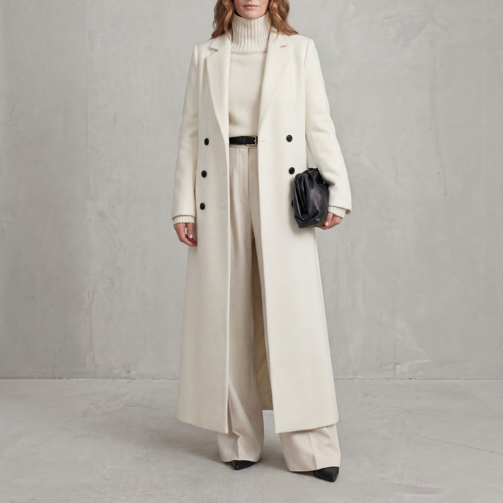 Wendy Wool Trench Coat product detail photo by Mance Wear
