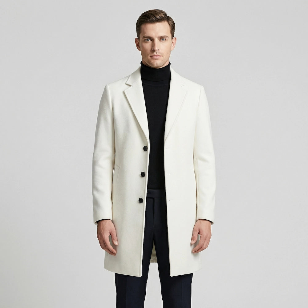 Coat Wool Minimal Alden