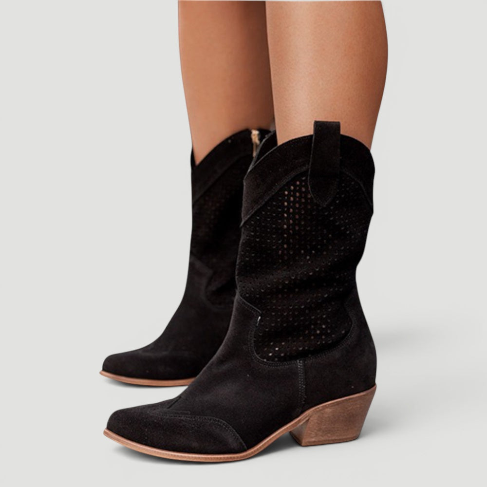 Iris | Women’s Orthopedic Western Cowboy Fashion Boots