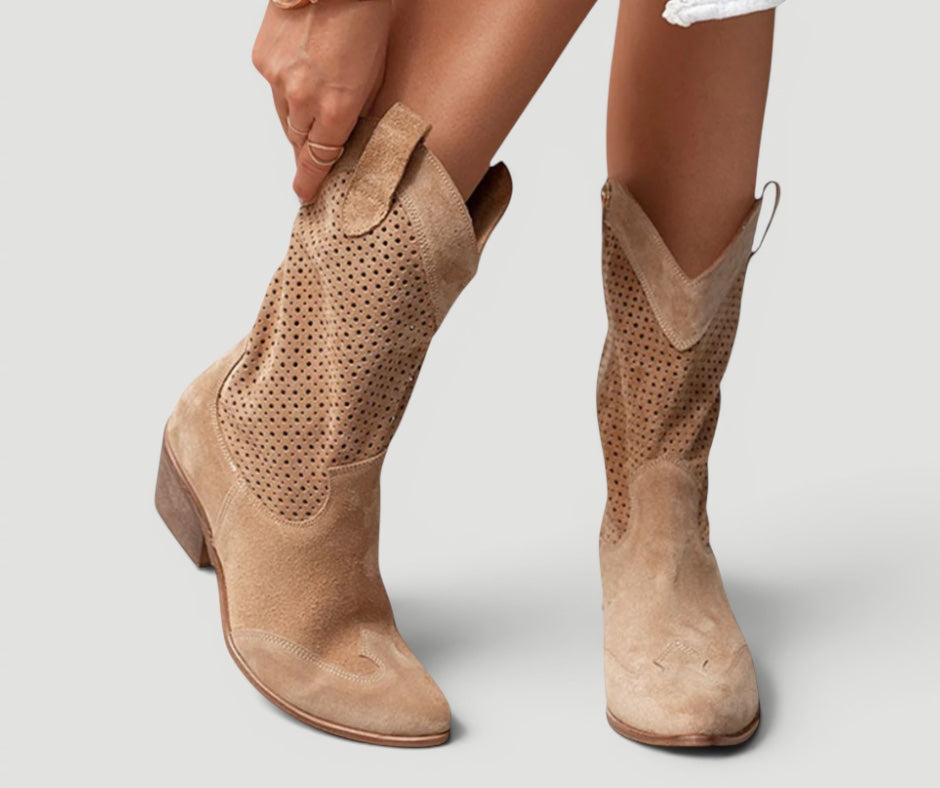 Iris | Women’s Orthopedic Western Cowboy Fashion Boots