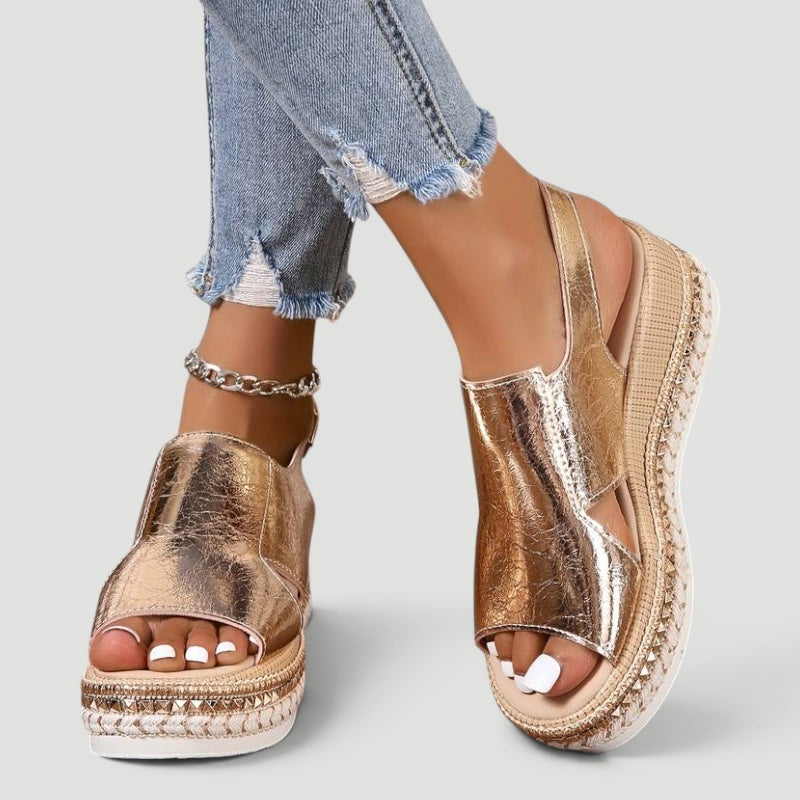 Greta Platform Orthopedic Sandals