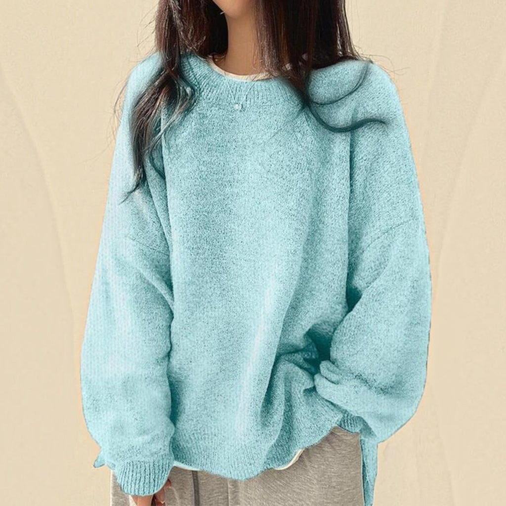 Thea Relaxed Fit Crewneck Sweater